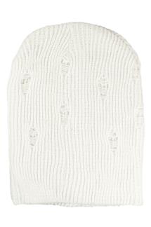 Knit Beanie-H1797-OFF WHITE